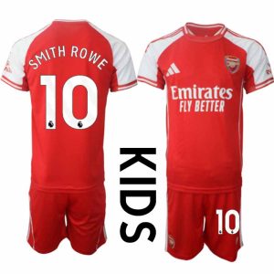 Arsenal Domači 2025-26 Nogometni dresi Kompleti za otroke Emile Smith Rowe 10