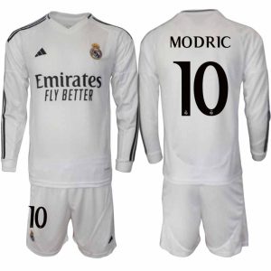 Real Madrid Domači 2024-25 Moški Nogometni dresi Luka Modric 10