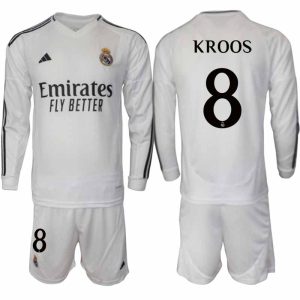 Real Madrid Domači 2024-25 Moški Nogometni dresi Toni Kroos 8