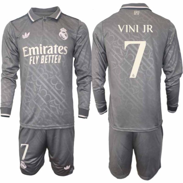 Real Madrid Domači 2024-25 Nogometni dresi Vinicius Junior 7