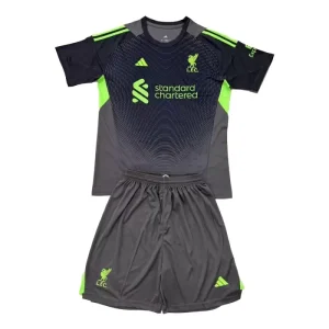 Liverpool Vratar 2025-26 Otroški Nogometni dresi za otroke
