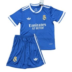 Otroški dresi komplet za otroke Real Madrid Vratar 2025-26