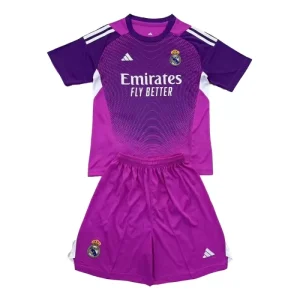 Real Madrid Vratar 2025-26 Otroški Nogometni dresi za otroke Vijolična