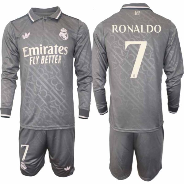 Real Madrid Domači 2024-25 Nogometni dresi Cristiano Ronaldo 7