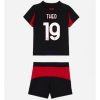 AC Milan Domači 2025-26 Otroški Dresi komplet tisk Theo Hernandez 19