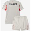 Benfica Gostujoči 2025-26 Otroški Nogometni dres kompleti