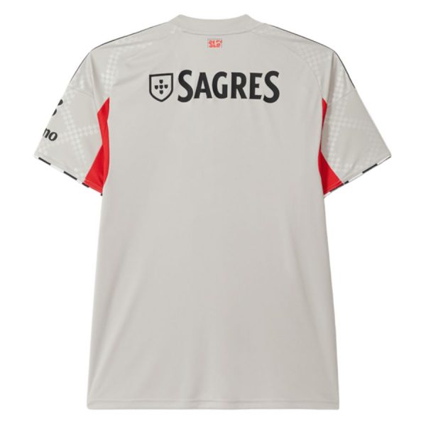Benfica Gostujoči 2025-26 Ženski Nogometni dres Kratek Rokav