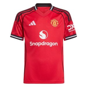 Moške Nogometnih dresov Manchester United Domači 2025-26 rdeča