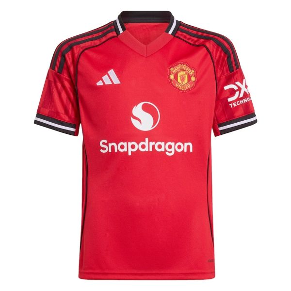 Moške Nogometnih dresov Manchester United Domači 2025-26 rdeča