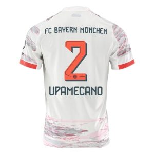 FC Bayern Munich Gostujoči 2025-26 Moški Nogometni dresi Dayot Upamecano 2