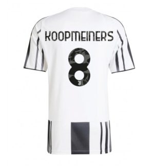 Moške Nogometni Dresi Juventus Domači 2025-26 Teun Koopmeiners 8