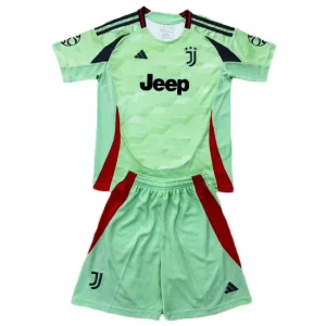 Juventus Dresi 2025-26 Otroški Nogometni kompleti zelena koncept