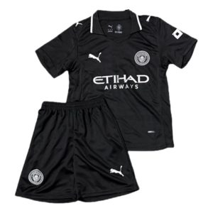 Manchester City Tretji 2025-26 Otroški Nogometni dresi kompleti