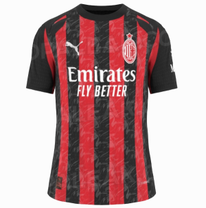 AC Milan Domači 2025/26 Moški Nogometni Dresi Kratek Rokav