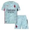 AC Milan Vratar 2025-26 Poceni Otroški Nogometni Dresi komplet Modra