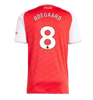 Arsenal Domači 2025-26 Moške Nogometnih dresov tisk Martin Odegaard 8