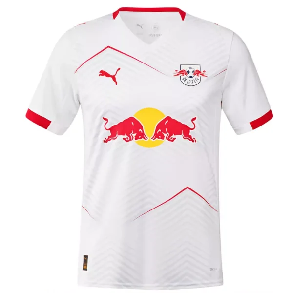 RB Leipzig Domači 2025-26 Moški Nogometni dresi Kratek Rokav