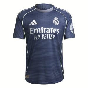 Kupite Moški Nogometni dresi Real Madrid Gostujoči 2025-26 Kratek Rokav