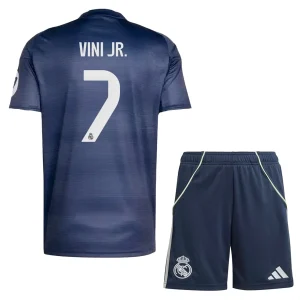 Otroški Nogometni dresi kompleti Real Madrid Gostujoči 2025-26 Vinicius Junior 7