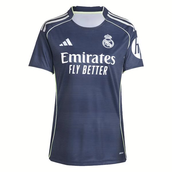 Ženski Nogometni dresi Real Madrid Gostujoči 2025-26 Kratek Rokav