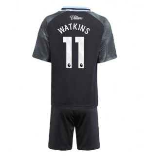 Aston Villa Gostujoči 2025-26 Otroški dresi nogomet Kompleti Ollie Watkins 11