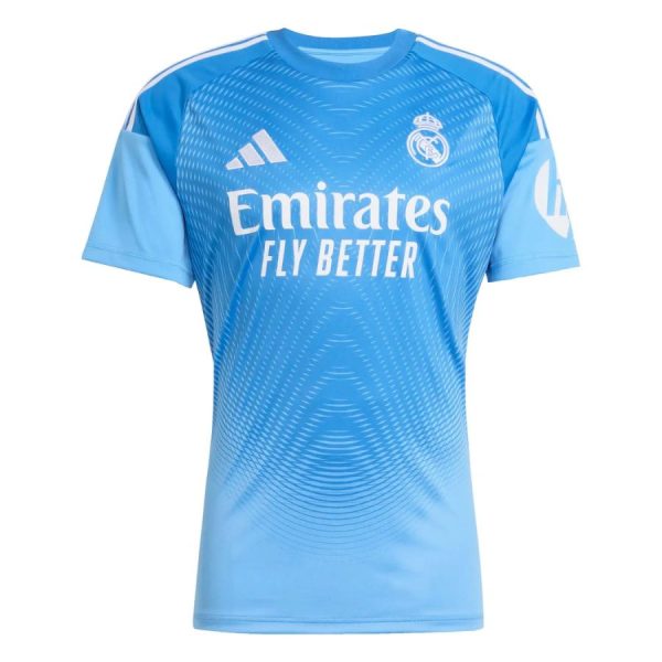 Real Madrid Vratar 2025-26 modra Otroški dresi za nogomet