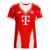 FC Bayern Munich Domači 2025-26 Ženski Nogometni dresi rdeča Kratek Rokav