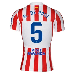 Atletico Madrid Domači 2025-26 Moški Nogometni Dresi Rodrigo De Paul 5