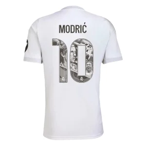 Moški dresi Real Madrid Domači 2025-26 bela Luka Modric 10