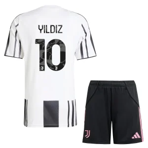 Juventus Domači 2025-26 Otroški Nogometni Dresi kompleti Kenan Yildiz 10