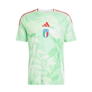 Poceni Moške Nogometnih dresov Italija Gostujoči Euro 2025 zelena