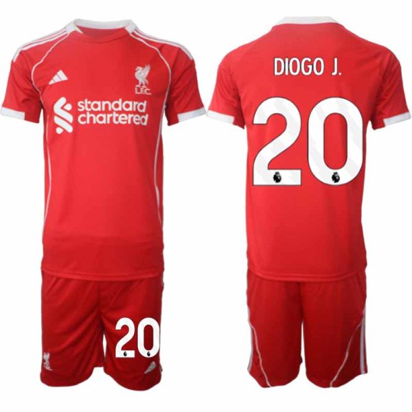 Liverpool dresi Domači 2025-26 Moški Diogo Jota 20