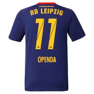 Lois Openda 11# Poceni Nogometni dresi RB Leipzig Gostujoči 2025-2026 Moški