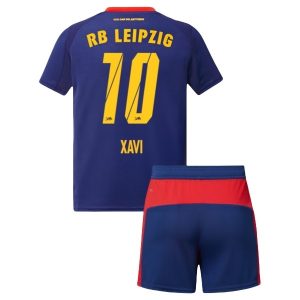 Nogometni dresi za otroke RB Leipzig Gostujoči 2025-2026 Xavi Simons 10