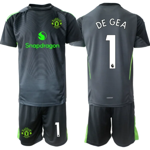 Manchester United Vratar dresi 2025-26 črna David de Gea 1