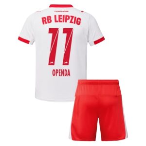 Nogometni dresi za otroke RB Leipzig Domači 2025-26 Lois Openda 11