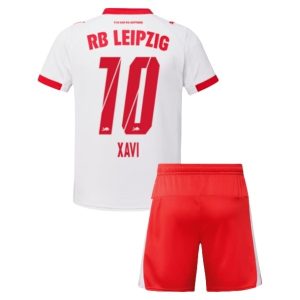 Nogometni dresi za otroke RB Leipzig Domači 2025-26 Xavi Simons 10