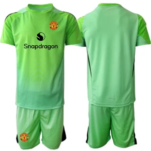Manchester United dresi Vratar 2025-26 modra Otroški Zelena
