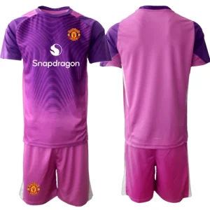 Manchester United dresi Vratar 2025-26 modra Otroški vijolična