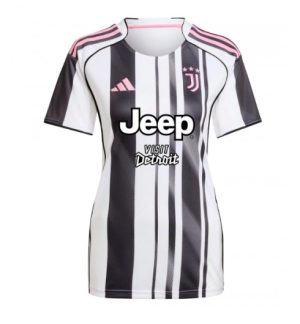 Ženski Nogometnih dresov Juventus Domači 2025-26 z lastnim tiskom