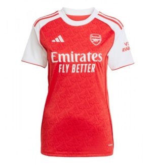 Ženski Nogometnih dresov Arsenal Domači 2025-26 z lastnim tiskom