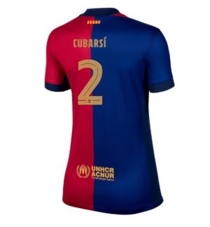 Ženski Nogometnih dresov FC Barcelona Domači 2024-25 Pau Cubarsi 2