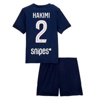 Nogometni dresi za otroke Paris Saint-Germain PSG Domači 2025-26 Achraf Hakimi 2
