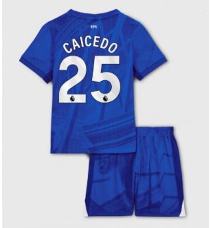 Otroški dresi Chelsea Domači 2025-26 Moises Caicedo 25