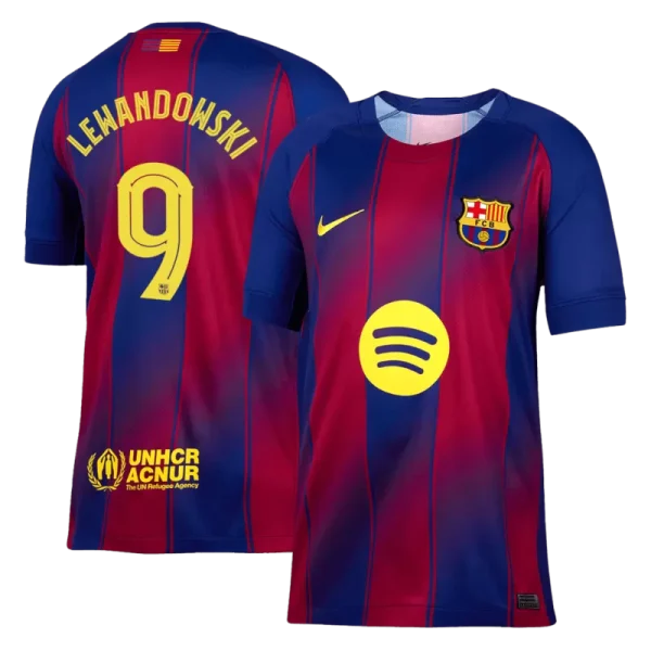 FC Barcelona Domači Dresi 2025-26 Robert Lewandowski 9
