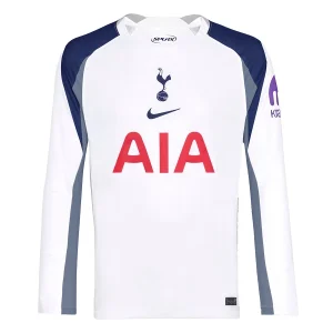 Dresi Tottenham Hotspur Domači 2025-26 bela Dolgi Rokav