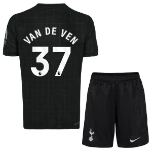 Nogometni dresi za otroke Tottenham Hotspur Gostujoči 2025-26 Micky van de Ven 37