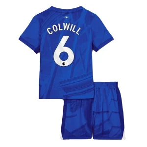 Chelsea dresi Domači 2025-26 Otroški kompleti za otroke Levi Colwill 6