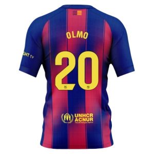 Dres FC Barcelona Domači 2025-26 Dani Olmo 20
