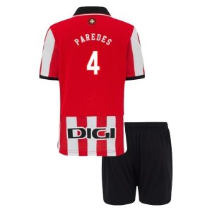 Otroški dres Athletic Bilbao Domači 2025-26 Paredes 4